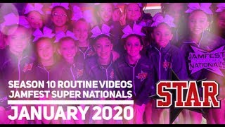 STAR Athletics | Senior Gold Jamfest 2020 | All Star Cheer | Boonton NJ