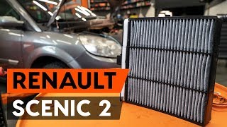 Как заменить салонный фильтр на RENAULT SCENIC 2 (JM) [ВИДЕОУРОК AUTODOC]