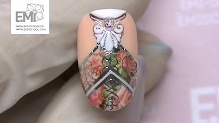 Урок маникюра. Дизайн ногтей узоры и розы