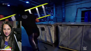 WWE Raw 5/8/17 Samoa Joe attacked backstage