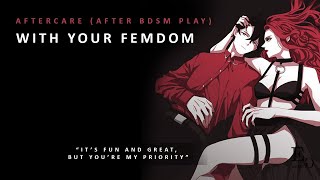 [ASMR] Aftercare: Cuddling with Your Dom [18+] [Voice Acting]