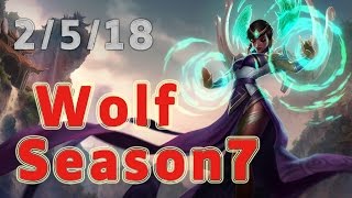 SKT T1 Wolf Karma Support vs Orianna Patch 7.7