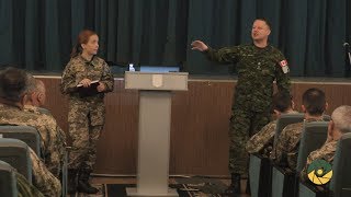 Канадська військова поліція ділиться досвідом з українцями