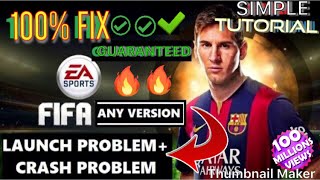 How To Fix FIFA19,18,13 [Launch Problem & Crash Problem] With SIMPLE Tutorial (Link in Description)