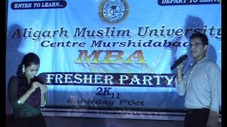 AMU Murshidabad 2011 batch Fresher Party 5/6 Aligarh Muslim University Bengal