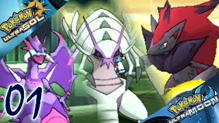POKEMON ULTRASOL/ULTRALUNA || COMBATES POR PUNTOS #01 || "EL EQUIPO DE LA AVENTURA"