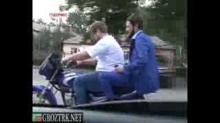 Чечня. Инспекционная поездка Р.Кадырова и Х.Ахмадова в г.Гудермес