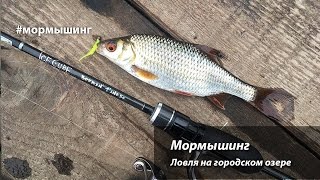 Мормышинг  Ловля на мормышку спиннингом на городском озере