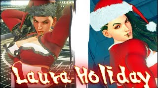 Street Fighter V PC AE mods - Holiday Laura by BrutalAce