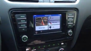 Představení modulu navigace pro autorádio Bolero - Škoda Octavia 3 generace, VW Passat B8