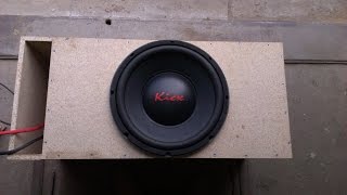 Kicx PRO power 381D  в 2 ома от  Machete M1500