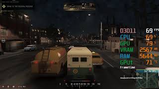 GeForce RTX 2060 -- Intel Core i5-9400F -- Mafia III FPS Test