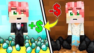 IL BAMBINO POVERO DIVENTA RICCO! - Scuola di Minecraft #20