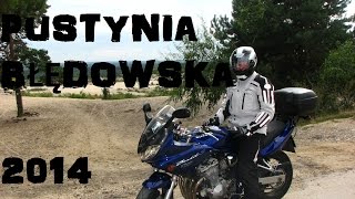 Pustynia Błędowska - wycieczka motocyklowa 2014 (Suzuki Bandit 600s)