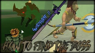 How To Find The Boss & Mini Boss Floor 4 - SwordBurst 2