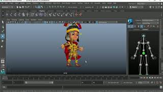 How to Rig a 3D  Model Fast - Maya Tutorial