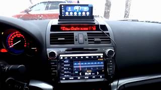 E25 pro - супер андроид видеорегистратор в работе