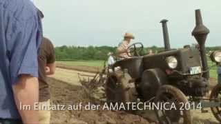 AMAZONE - Lanz-Bulldog mit Sackschem Pflug