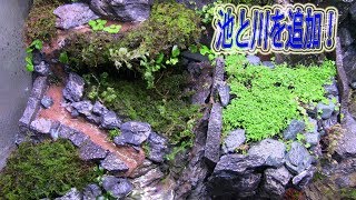 Aquaterrarium  Part3  Waterfall and cave 【アクアテラリウム〜滝と洞窟〜 Part3】