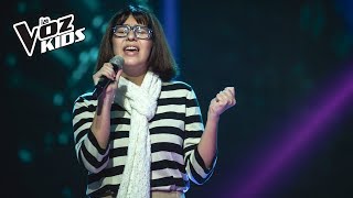 Angélika canta Échame la Culpa - Audiciones a ciegas | La Voz Kids Colombia 2018
