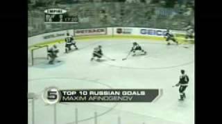 Top 10 Russian Goals in Hockey