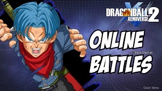 Dragon Ball Xenoverse 2 Dragon ball super trunks online battles ranked gameplay