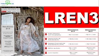 LREN3 -  LOJAS RENNER - ANÁLISE DE EMPRESA#
