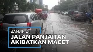 Banjir Setinggi 60 Sentimeter, Jalan di Panjaitan hingga akibatkan Macet Total