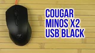 Распаковка Cougar Minos X2 USB Black