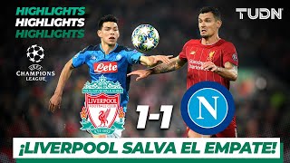 Highlights | Liverpool 1 - 1 Napoli | Champions League - J5 - Grupo E | TUDN