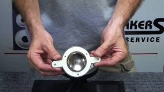 JBL Speaker Repair Replacement Diaphragm JBL 2418H Installation by Simply Speakers
