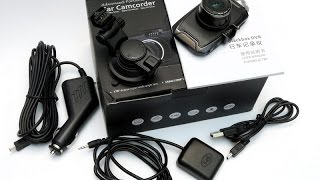 Крутой видеорегистратор GS90C с GPS на чипе Ambarella A7