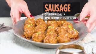 How to Make Sausage Cheese Balls | Appetizer Recipes | Allrecipes.com