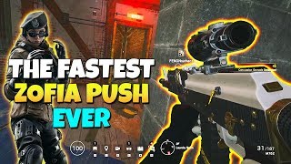 The Fastest Zofia 4K Push Ever - Operation Grim Sky | Rainbow Six Siege