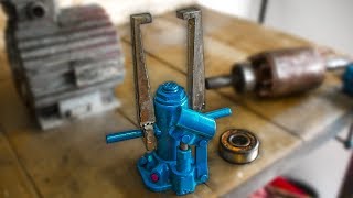 ДА ЭТО ПРОСТО ЧУДО ИНСТРУМЕНТ! Самодельный Сьемник 2 в 1 ИЗ ДОМКРАТА.