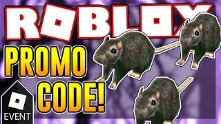 NEW PROMO CODE FOR THE FLAYED RATS GEAR | Roblox