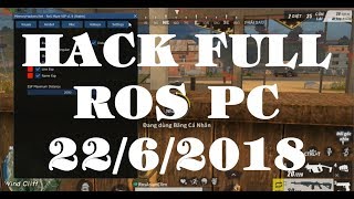 [ROS PC] Hack anti ban, tele Hack Wall, AimBot | Cách Hack Rules of survival PC how to hack ROS