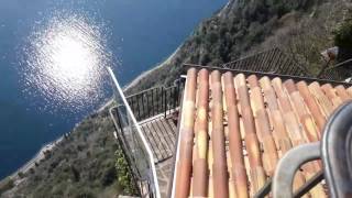 Non aprire se soffri di vertigini! Terrazza da brivido Tremosine sul garda HD