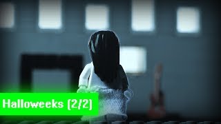 Lego Halloween Special 2017 (2/2) The Ring Samara TV scene recreation [Lego Stop Motion / Brickfilm]