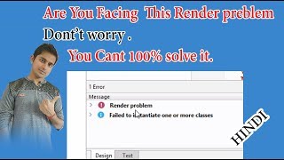 How to solve Render Problem in Android Studio In Hindi