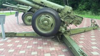 Путешествие в Брянск Партизанская поляна Советские минометы и артиллерия