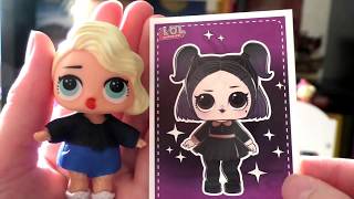 Моя коллекция кукол L.O.L. обзор LOL Dolls Surprise Наклейки лол от панини часть #1