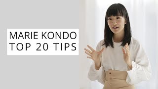 TOP 20 MARIE KONDO TIPS for Tidying Up and Decluttering | A Small Wardrobe