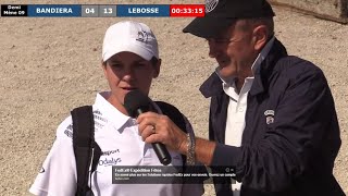 Demi-final individuel féminin LEBOSSE vs BANDIERA : National à pétanque de PALAVAS 2019