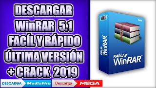 DESCARGAR WINRAR 5.1 FULL 32/64 BITS  [MEGA] [MEDIAFIRE] BIEN EXPLICADO 2019
