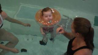 Nora's first Aqua Therapy session