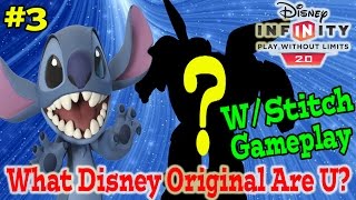 Disney Infinity 2.0 Toy Box What Disney Original Are You? #3 (Stitch Gameplay And Skill Tree)