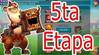 Desafió Maestro Cocinero - Etapa 5 - INDICE en la descripción - En Directo - Lords Mobile
