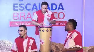 Atração surpresa show Bateria Escola de Samba Evento Corporativo do Bradesco - Apito de Mestre