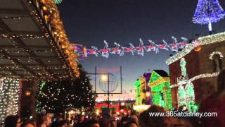 Osborne Family Spectacle of Dancing Lights- Opening Day of 2014 at Disney's Hollywood Studios